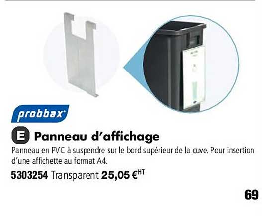 Probbax Panneau D'affichage