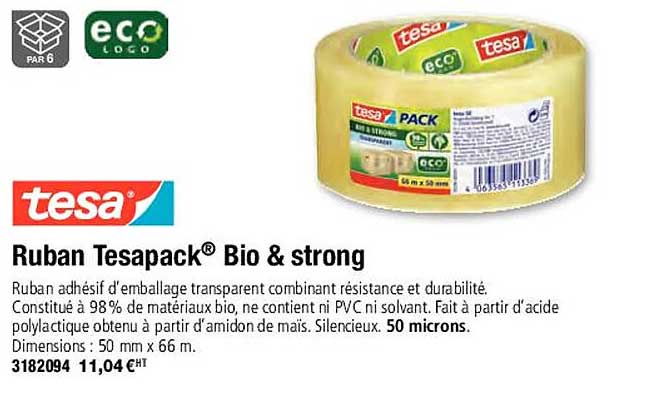 ruban tesapack bio&strong