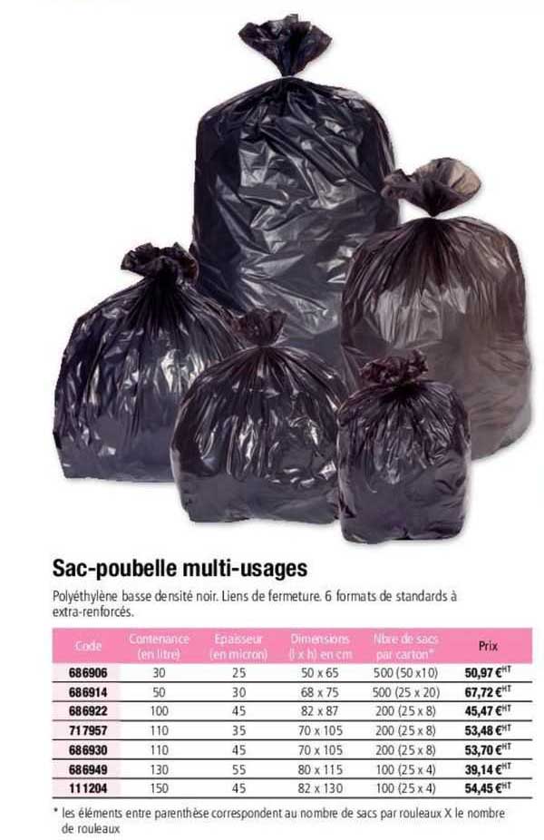 sac-poubelle multi-usages