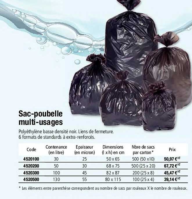 sac-poubelle multi-usages