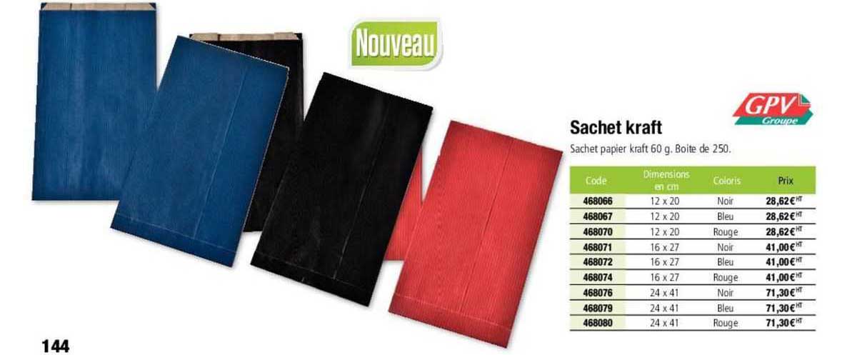 Sachet Kraft Gpv