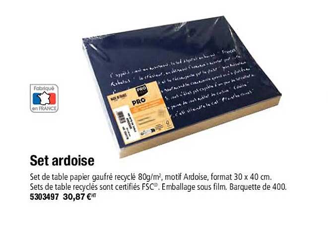 Set Ardoise