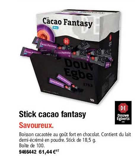 stick cacao fantasy savoureux
