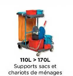 supports sacs et chariots de ménages