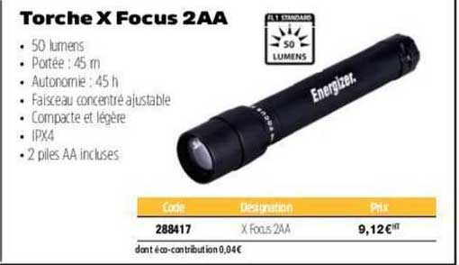 torche x focus 2aa