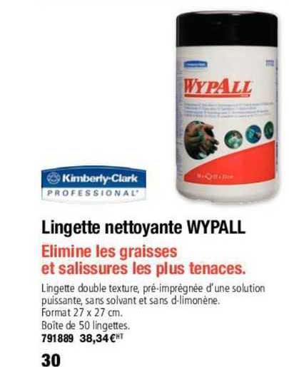 wypall lingette nettoyante