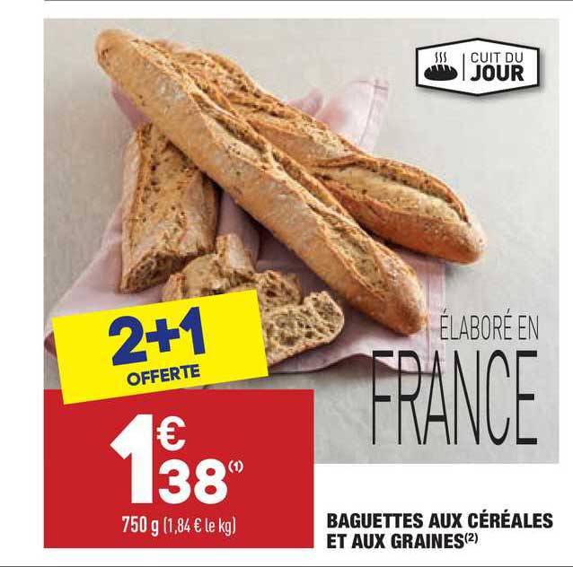 Baguettes Aux Céréales Et Aux Graines