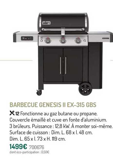 barbecue genesis ii ex-315 gbs