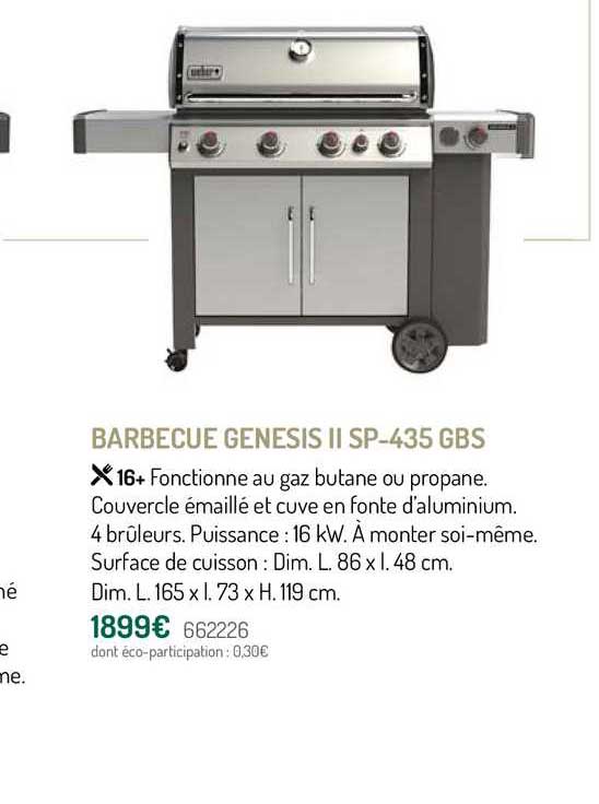 barbecue genesis ii sp-435 gbs