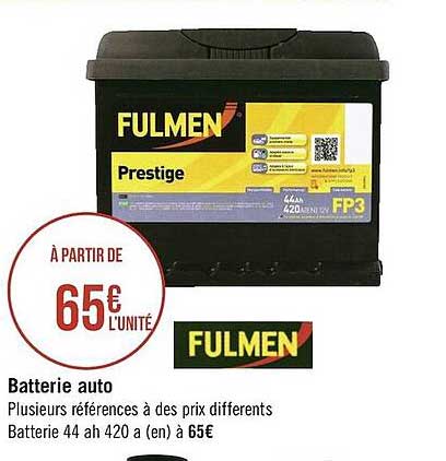 batterie auto fulmen