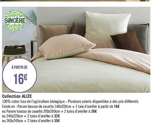 Collection Alizé Sincère