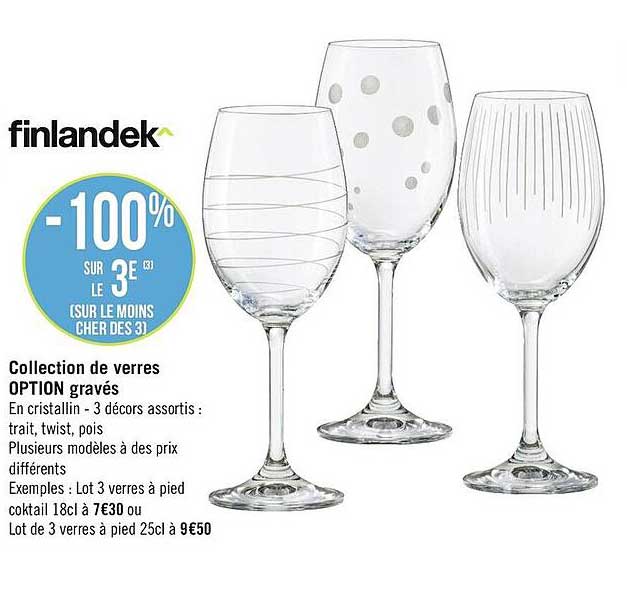 collection de verres option gravés finlandek^