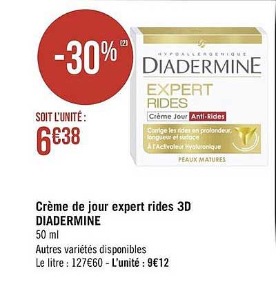 Crème De Jour Expert Rides 3d Diadermine