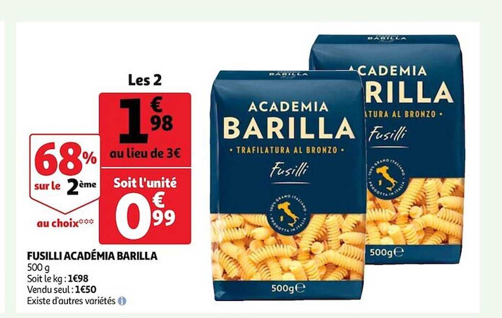 Fusilli Académia Barilla