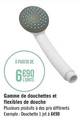 Gamme De Douchettes Et Flexibles De Douche