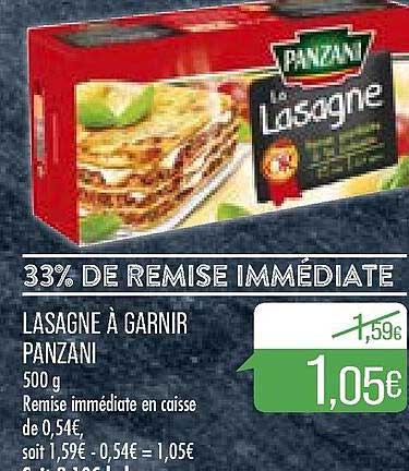 lasagne à garnir panzani