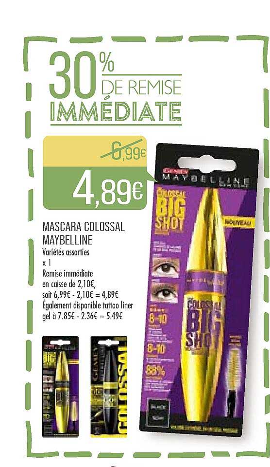 mascara colossal maybelline