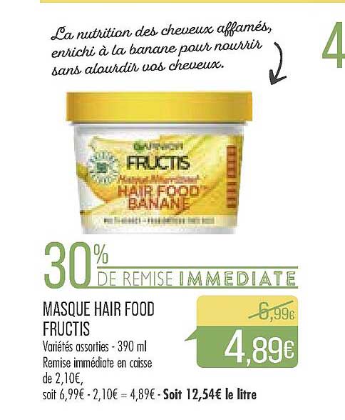 Masque Hair Food Fructis