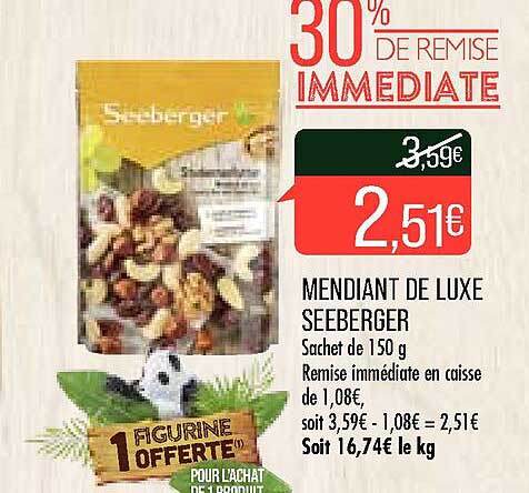 mendiant de luxe seeberger