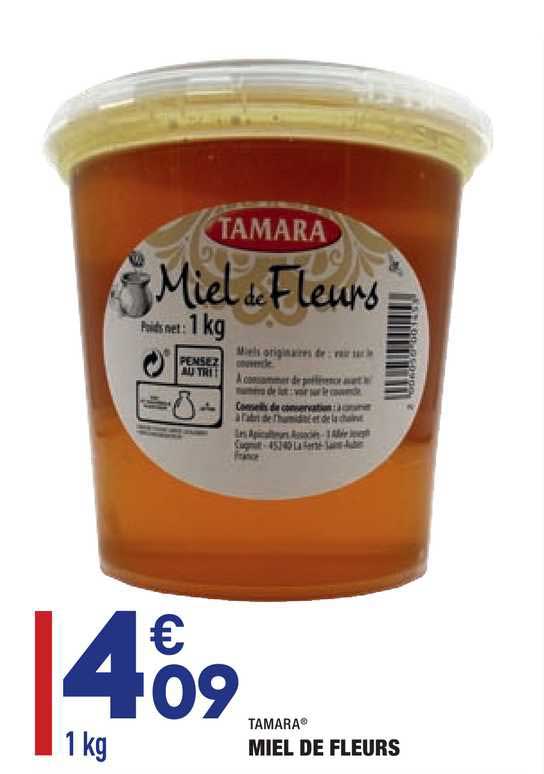 miel de fleurs tamara