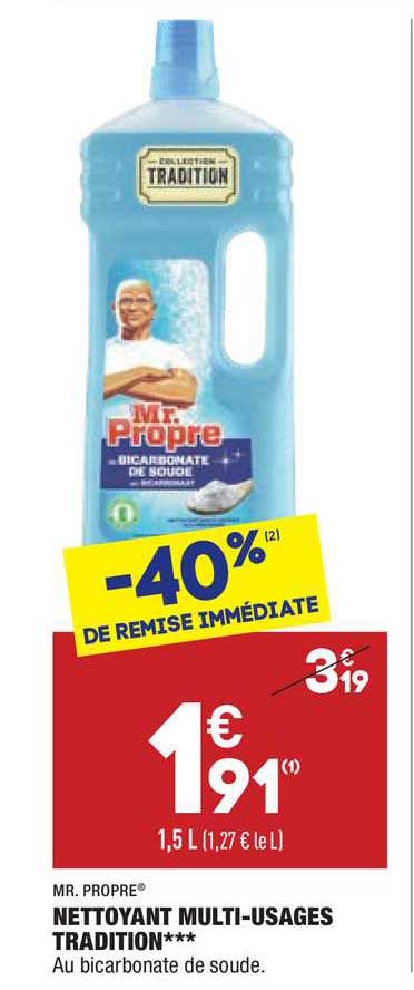 nettoyant multi-usages tradition mr. propre