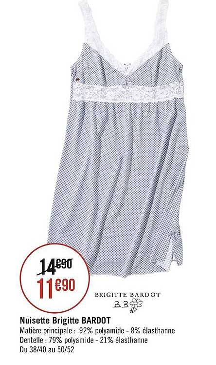 nuisette brigitte bardot