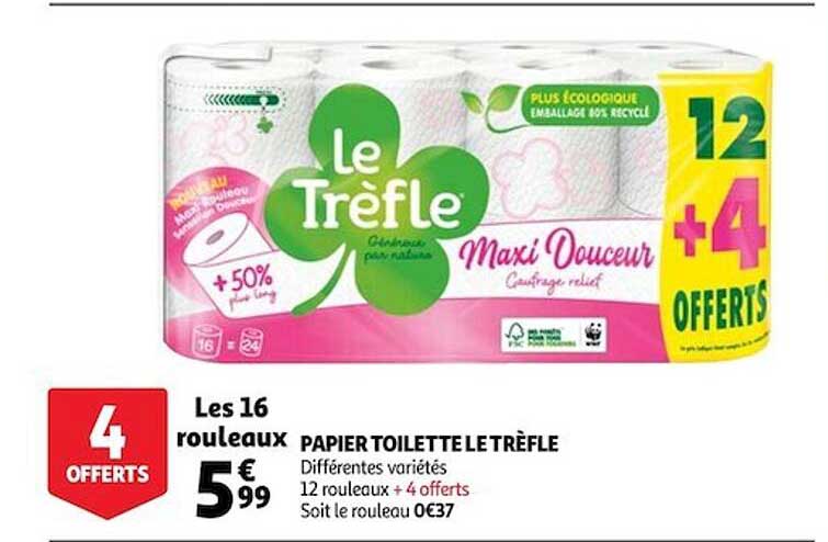 Papier Toilette Le Trèfle