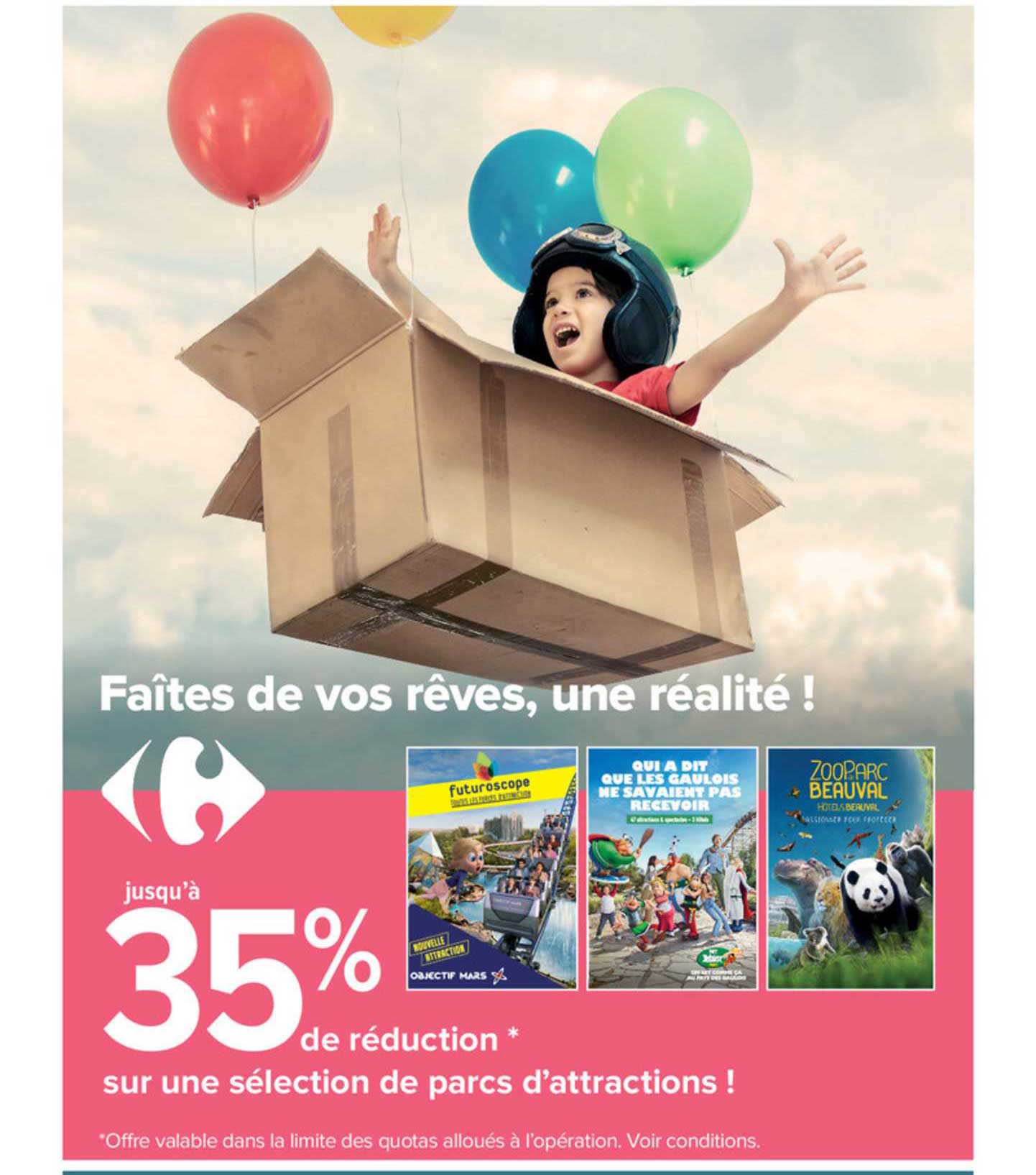 parcs d'attractions !