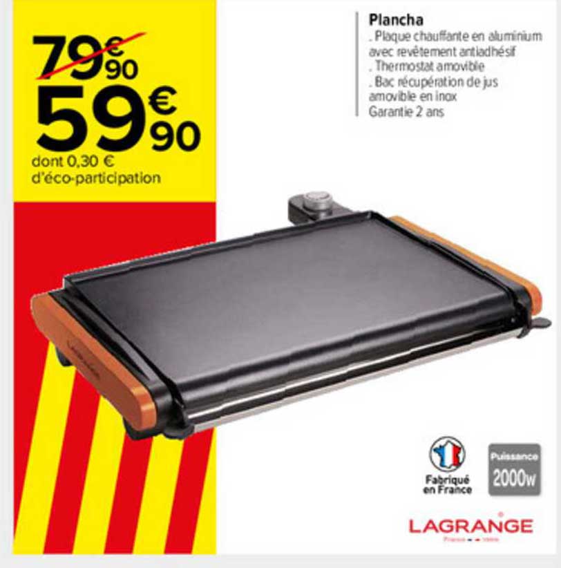 Plancha Lagrange