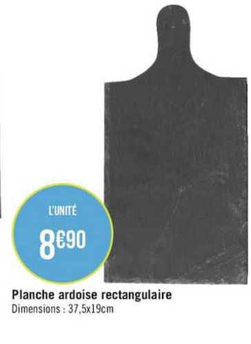 Planche Ardoise Rectangulaire