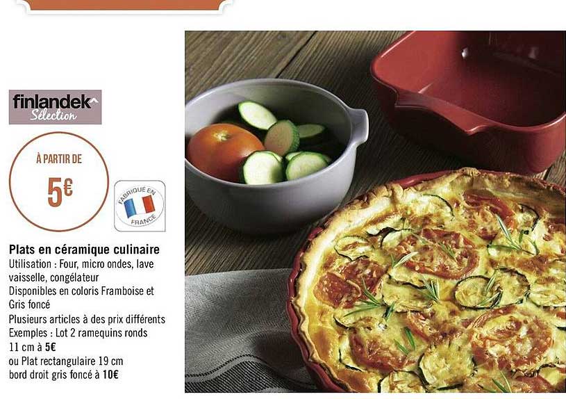 plats en céramique culinaire finlandek^