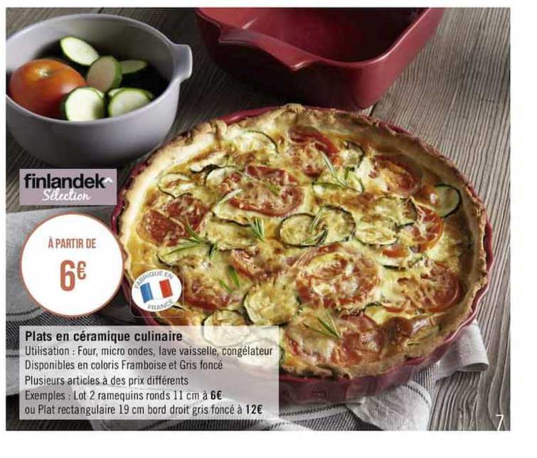 plats en céramique culinaire finlandek^