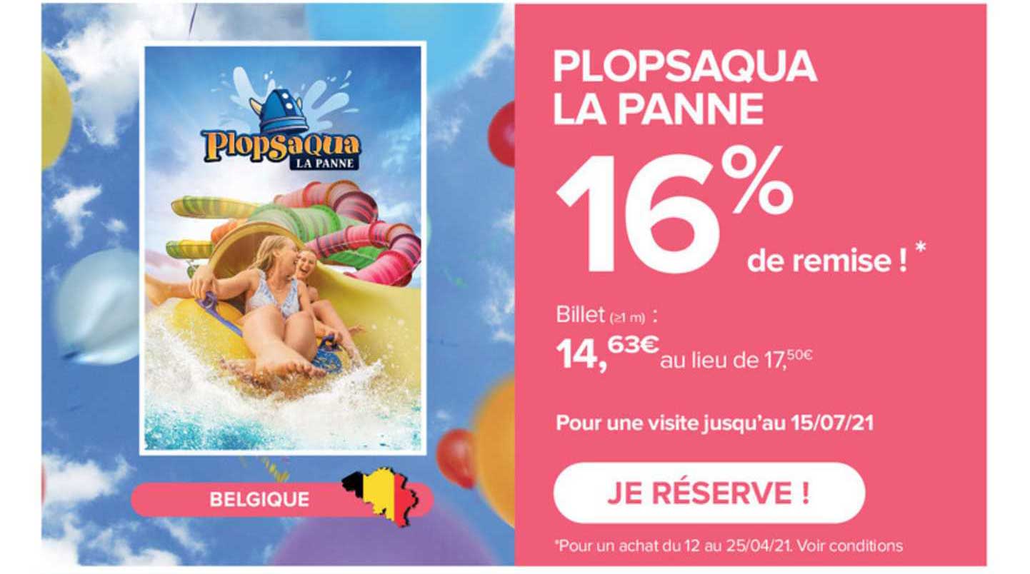 plopsaqua la panne