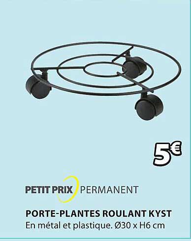 porte-plantes roulant kyst