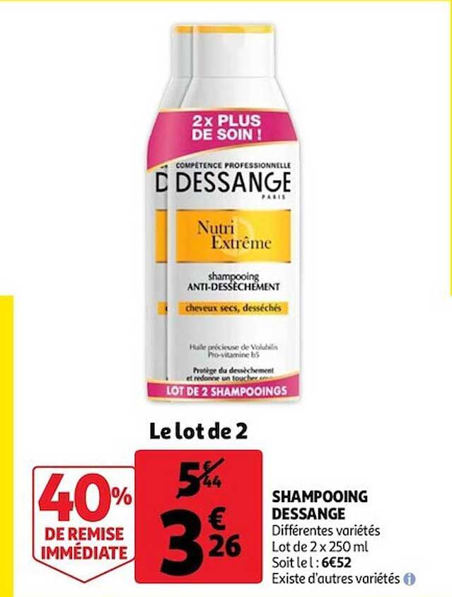 Shampooing Dessange