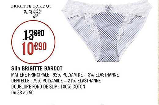 Slip Brigitte Bardot