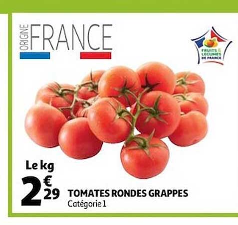 Tomates Rondes Grappes