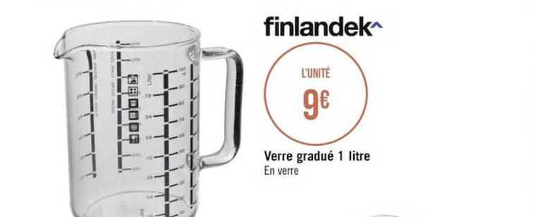 verre gradué 1 litre finlandek^