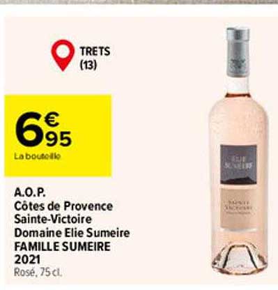 a.o.p. côtes de provence saint-victoire domaine elie sumeire famille sumeire 2021