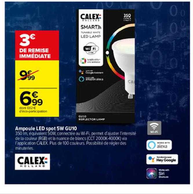 ampoule led spot 5w gu10