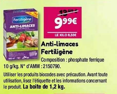 anti-limaces fertiligène