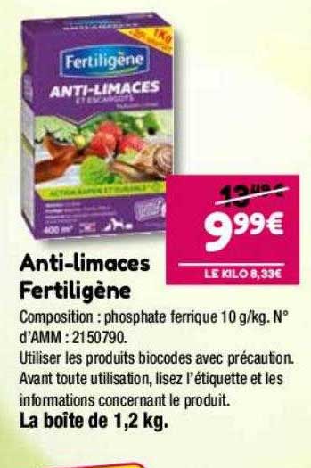 anti-limaces fertiligène