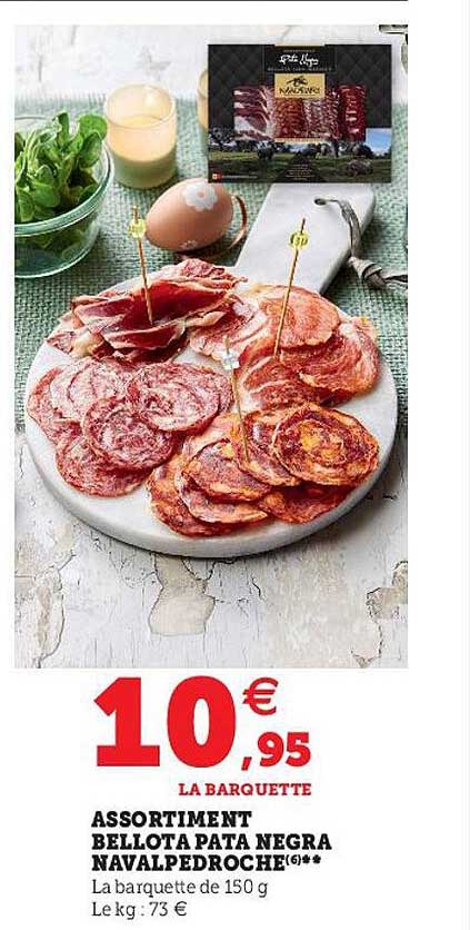 assortiment bellota pata negra navalpedroche