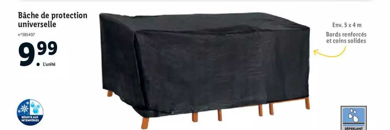 Bâche De Protection Universelle