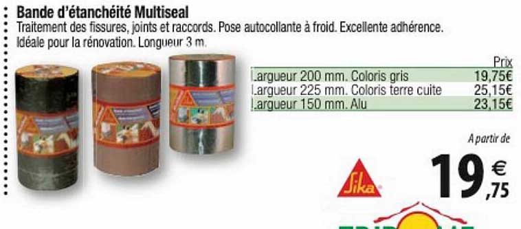 Bande D'étancheité Multiseal Sika