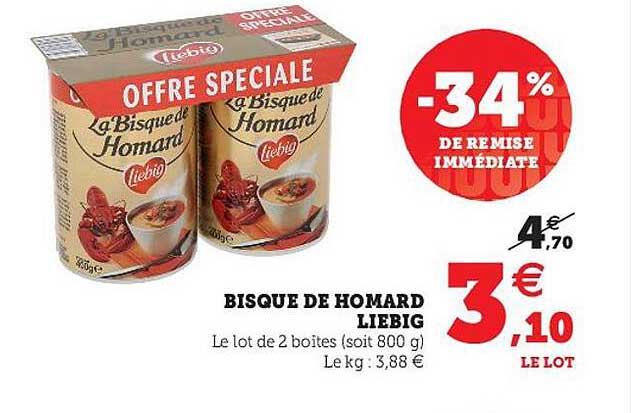 bisque de homard liebig