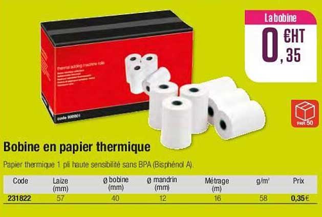 Bobine En Papier Thermique