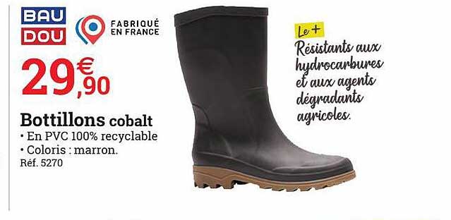 bottillons cobalt bau dou