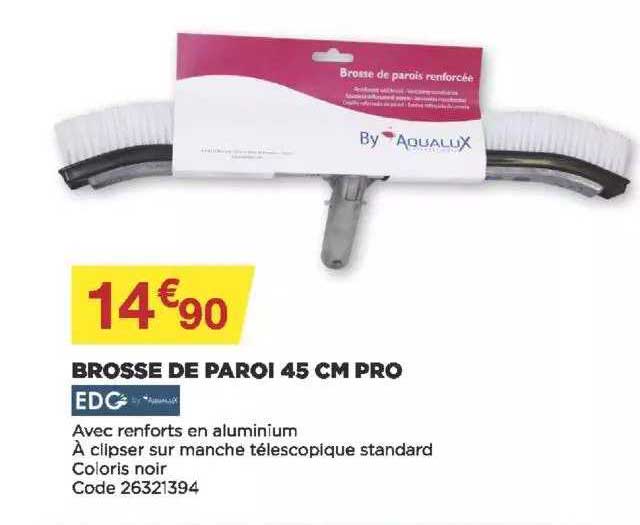 Brosse De Paroi 45 Cm Pro Edg
