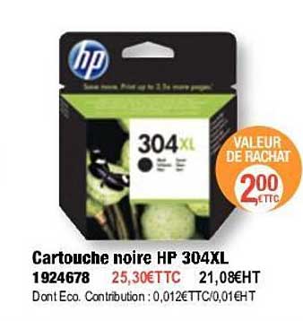 cartouche noire hp 304xl
